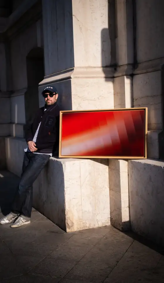 Lova: an image from the shoot, the render or the video of the work.